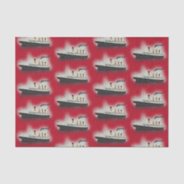 Papel de discusión para barcos con titanes rojos v