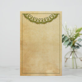 Papel de diseño de estilo antiguo