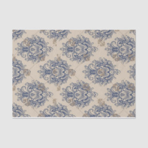 Papel de diseño de patrón de cosecha barroco