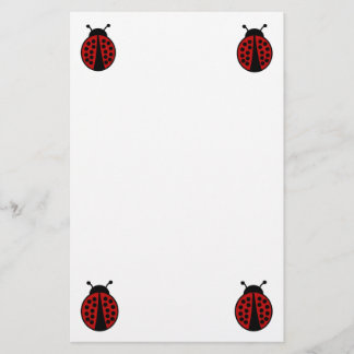 Papel de diseño simple de ladybug
