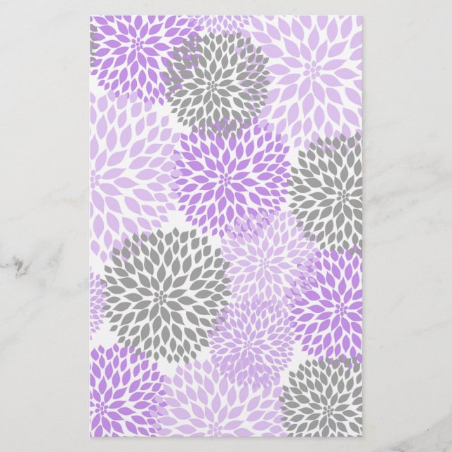 Papel de elaboración de cartón de cartón Dahlia de (Anverso)