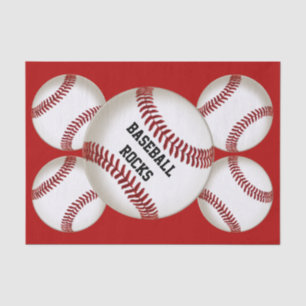 Papel de embalaje adaptable del béisbol del tejido