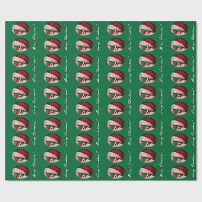 Papel de embalaje arrogante del navidad de (Superficie plana)