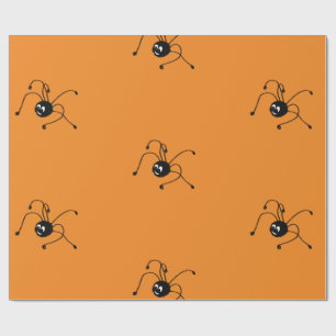 Papel de embalaje con la araña
