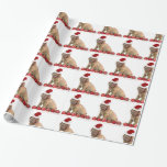 Papel de embalaje de Christmas Dogue de Bordeaux<br><div class="desc">añada el texto o cargue su propia imagen</div>