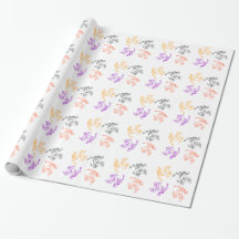 Papel de embalaje de cuatro caballos