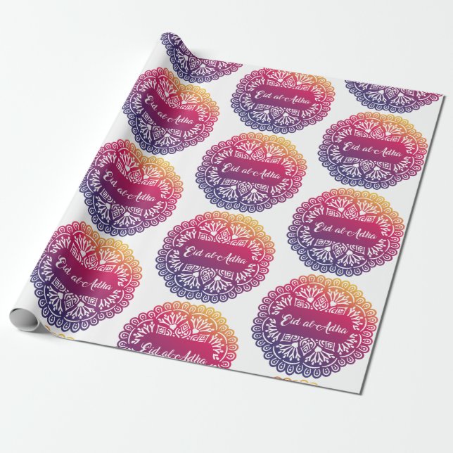 Papel de embalaje de Eid al-Adha (Desenrollado)