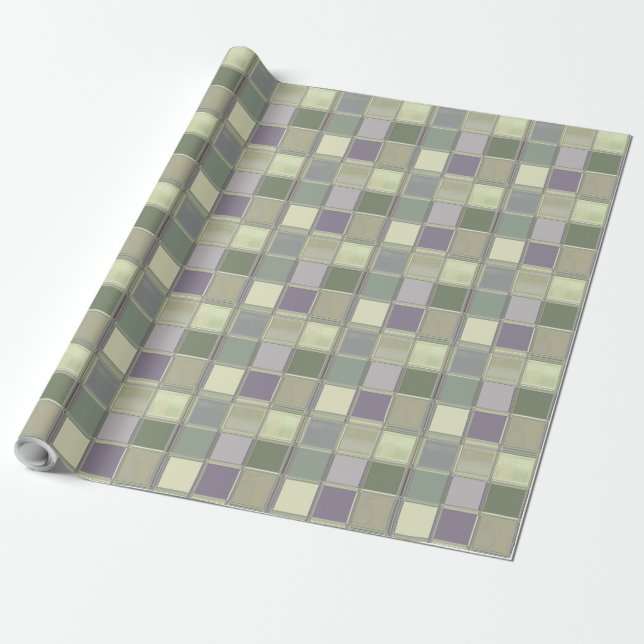Papel de embalaje de encargo de la teja de cristal (Desenrollado)