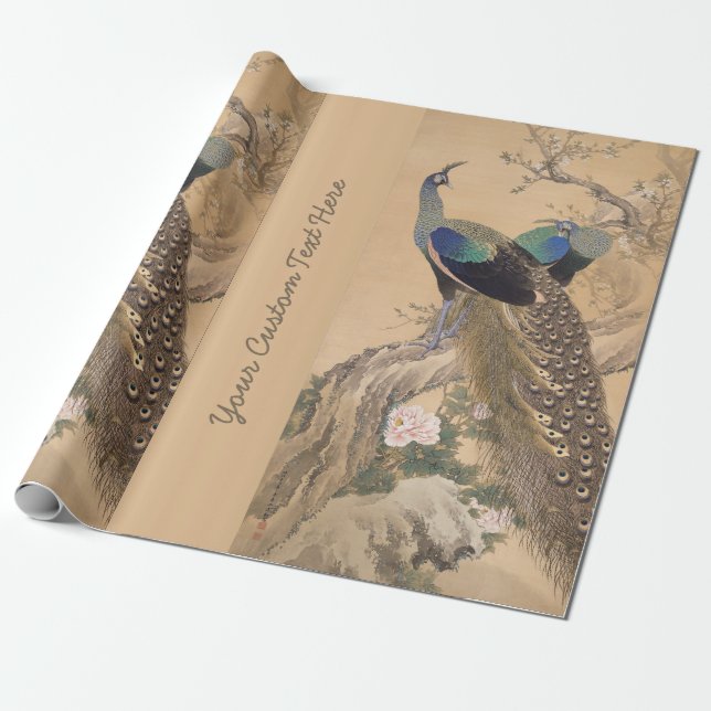 Papel de embalaje de encargo del arte japonés (Desenrollado)