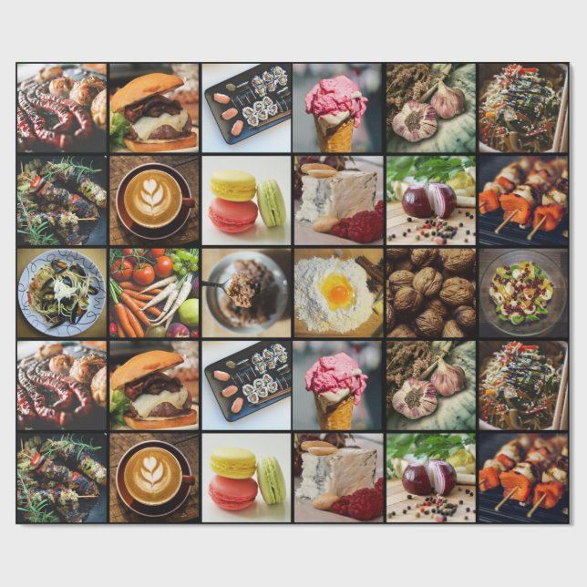 Papel de embalaje de Foodie (Superficie plana)