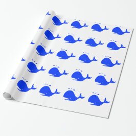 Papel de embalaje de la ballena