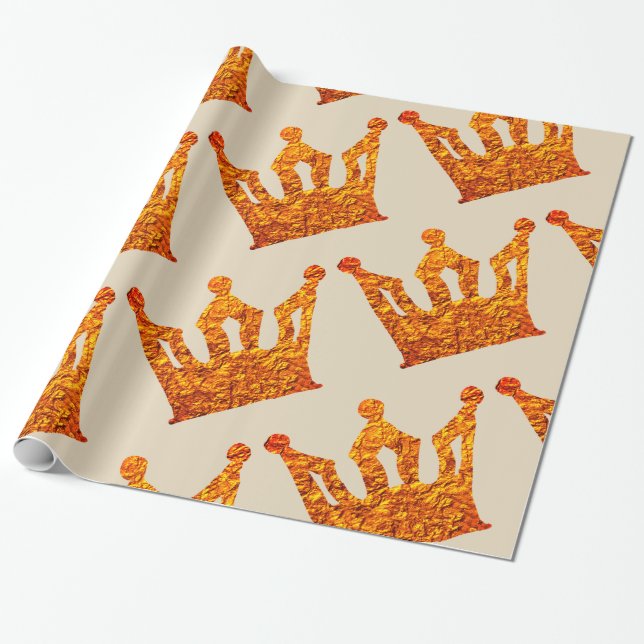 Papel de embalaje de la corona (Desenrollado)