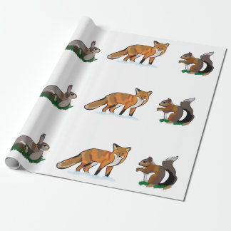 Papel de embalaje de la fauna