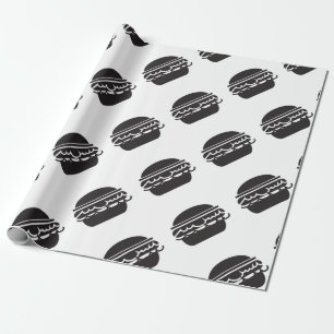 Papel de embalaje de la hamburguesa