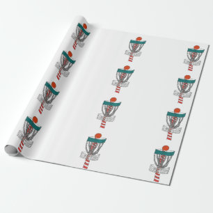 Papel de embalaje de la meta del agujero de Polo