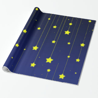 Papel de embalaje de la noche estrellada