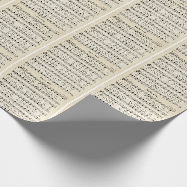 Papel de embalaje de la partitura de los (Esquina)