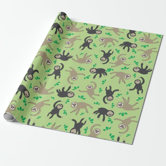 Papel de embalaje de la pereza (Desenrollado)