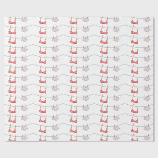 Papel de embalaje de la ropa interior del día del
