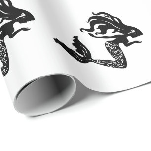 Papel de embalaje de la sirena