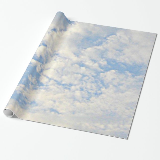 Papel de embalaje de las nubes (Desenrollado)
