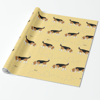 Papel de embalaje de los beagles de Sleepytown (BG