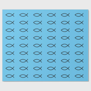 Papel de embalaje de los pescados de Icthus