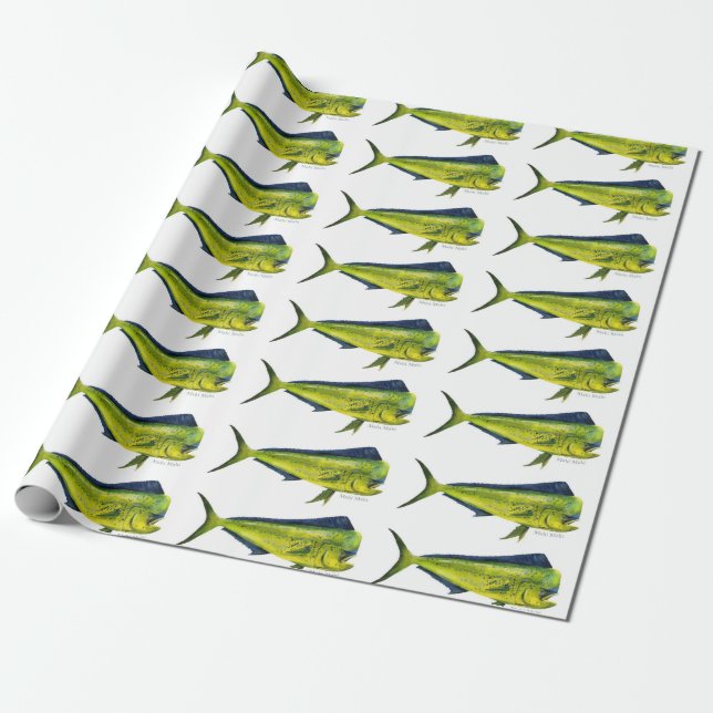 Papel de embalaje de los pescados de Mahi Mahi (Desenrollado)