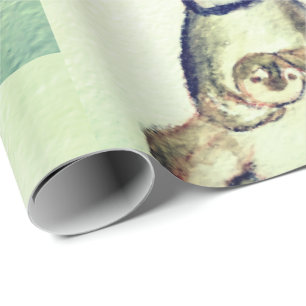 Papel de embalaje de los pingüinos