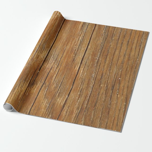 Papel de embalaje de madera del grano (Desenrollado)