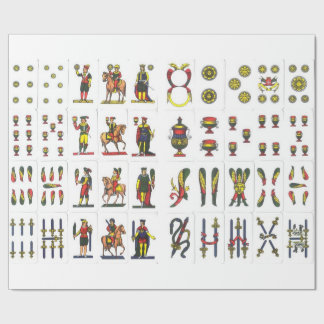 Papel de embalaje de Napoletane de la carta