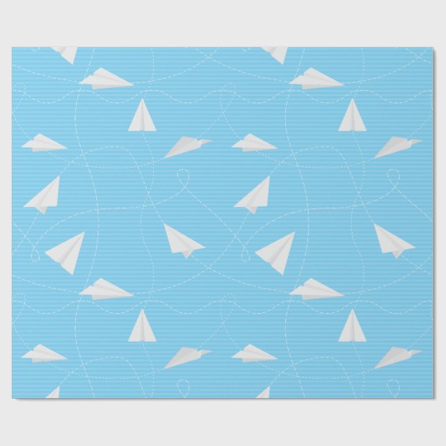 Papel de embalaje del aeroplano de papel de los (Superficie plana)