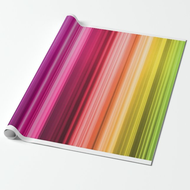 Papel de embalaje del arco iris (Desenrollado)