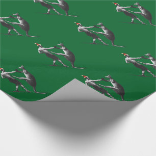 Papel de embalaje del boxeo del estilo del vintage