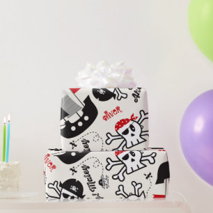 Papel de embalaje del cumpleaños de los niños de