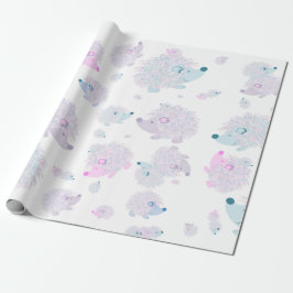 Papel de embalaje del erizo