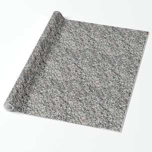 Papel de embalaje del guijarro de la roca