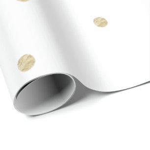 Papel de embalaje del lunar del confeti