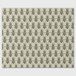 Papel de embalaje del modelo del ilustracion de la