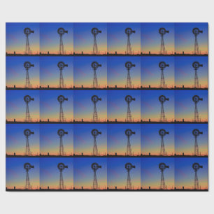 Papel de embalaje del molino de viento