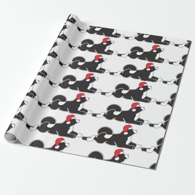 Papel de embalaje del navidad de MARTE Akita (Desenrollado)