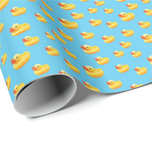 Papel de embalaje del pato de la bañera
