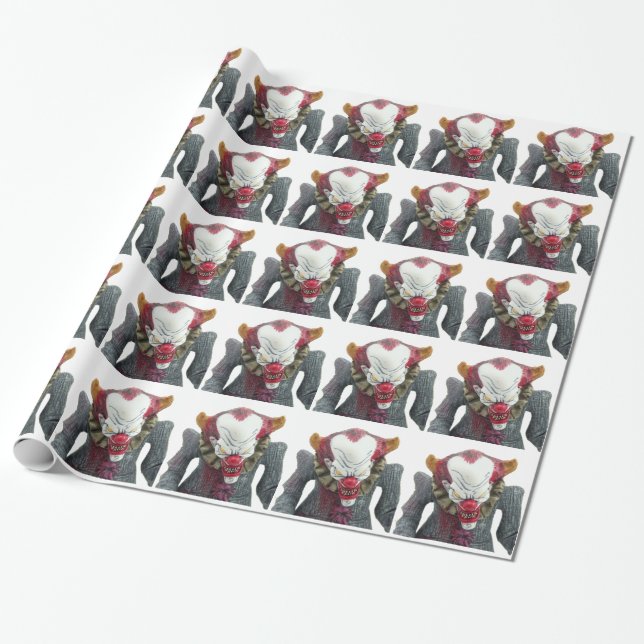 Papel de embalaje del payaso (Desenrollado)