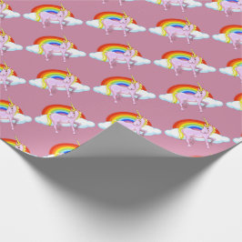 Papel de embalaje del unicornio