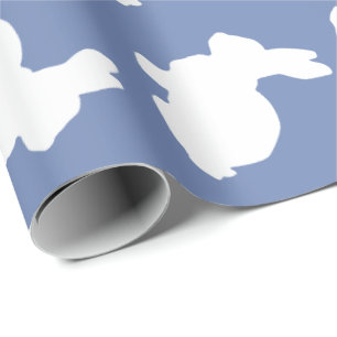 Papel de embalaje elegante del conejito