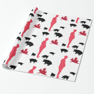 Papel de embalaje feliz de Vegeterian de la comida