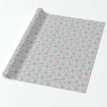 Papel de embalaje floral