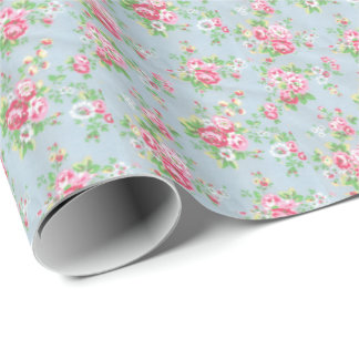Papel de embalaje floral