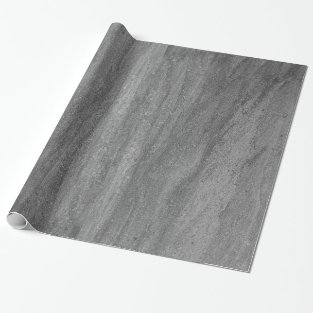 Papel de embalaje gris oscuro del granito (Desenrollado)