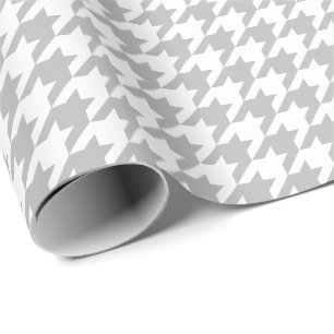 Papel de embalaje gris y blanco medio de